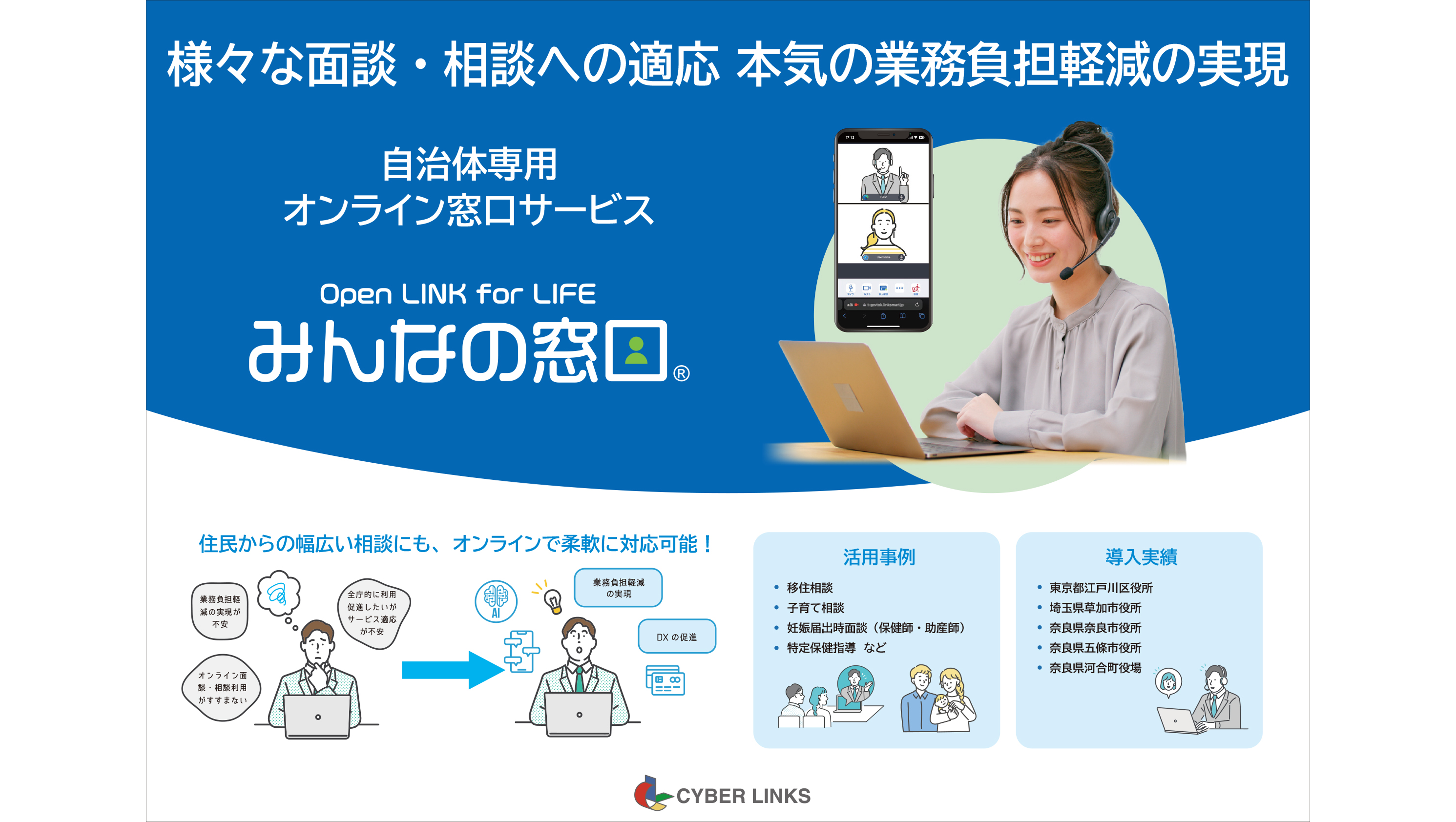 Open LINK for LIFE みんなの窓口®